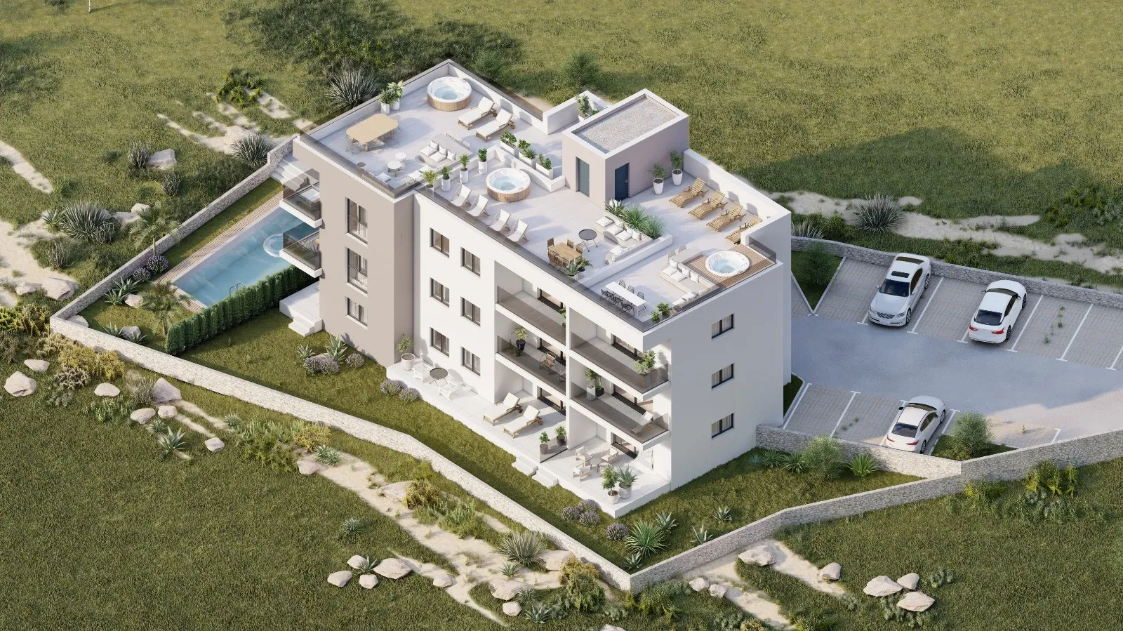 okrug gornji, dvosoban stan, prizemlje s vrtom - slika 2