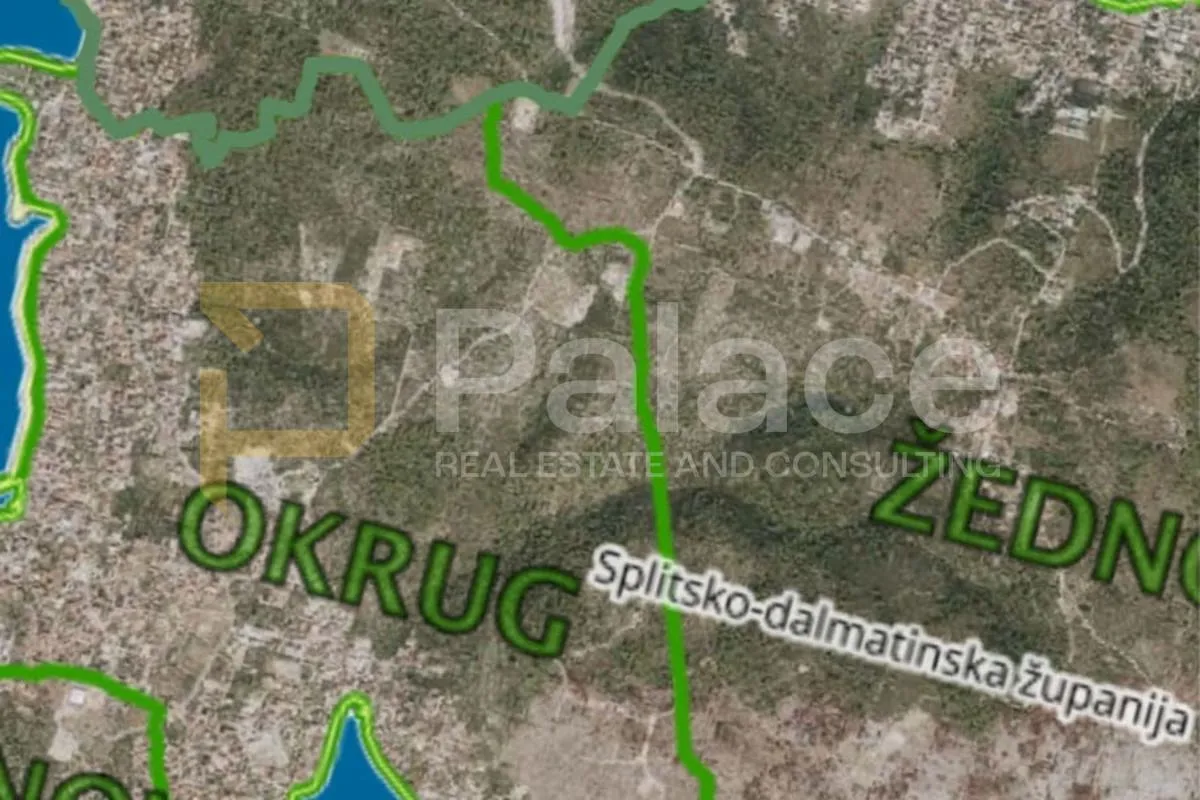 Građevinsko zemljište poslovne namjene, Okrug Gornji - Okrug Gornji, Okrug