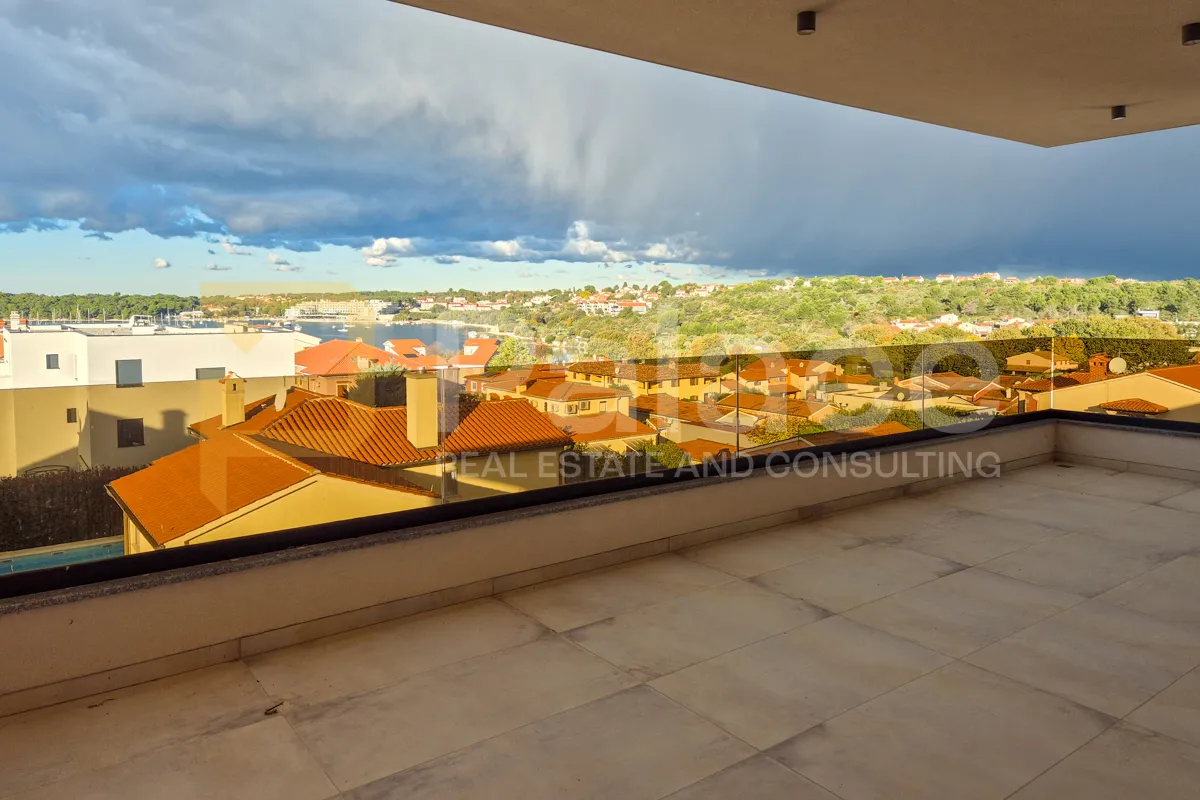 luksuzni stan s garažom i panoramskim pogledom na more, banjole - slika 2