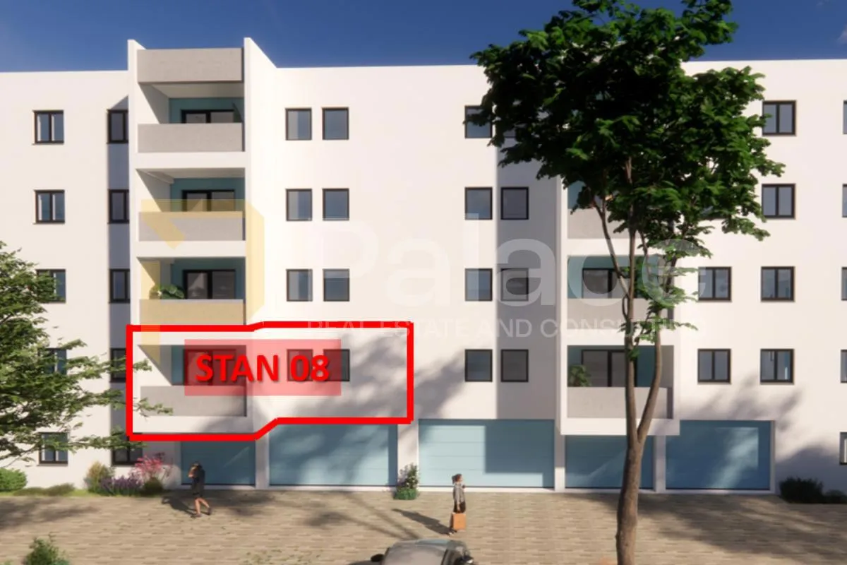 Monvidal Pula – moderan 2-soban stan u novogradnji sa balkonom