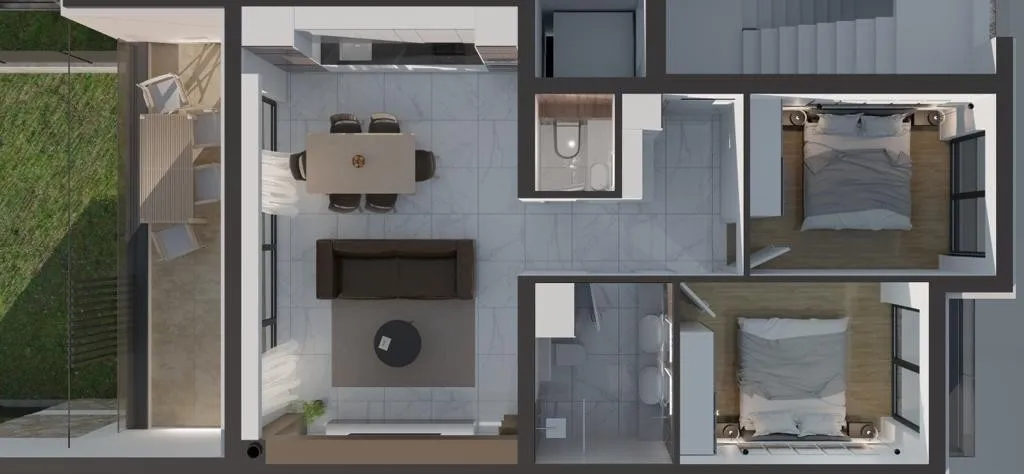 sveti filip i jakov: penthouse s krovnom terasom (s9 97,03 m2) - slika 6