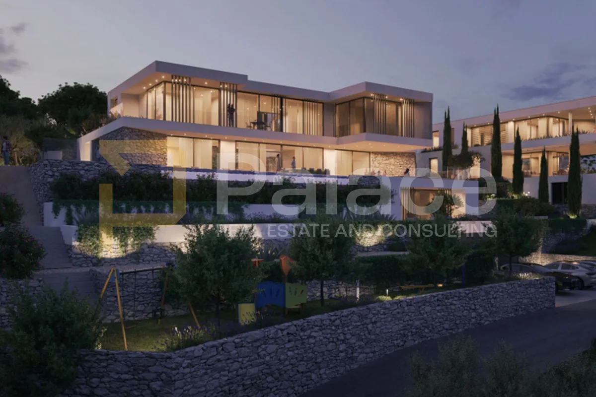 luksuzna vila s predivnim otvorenim pogledom, zaton - slika 12