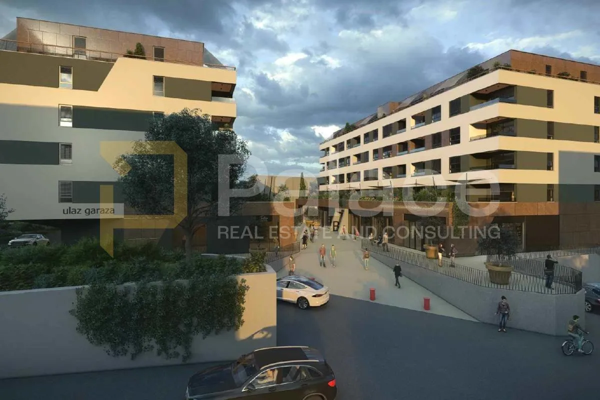 dvosobni stan u novoj gradnji s loggiom i garažom, srdoči, 69,27 m² - slika 3