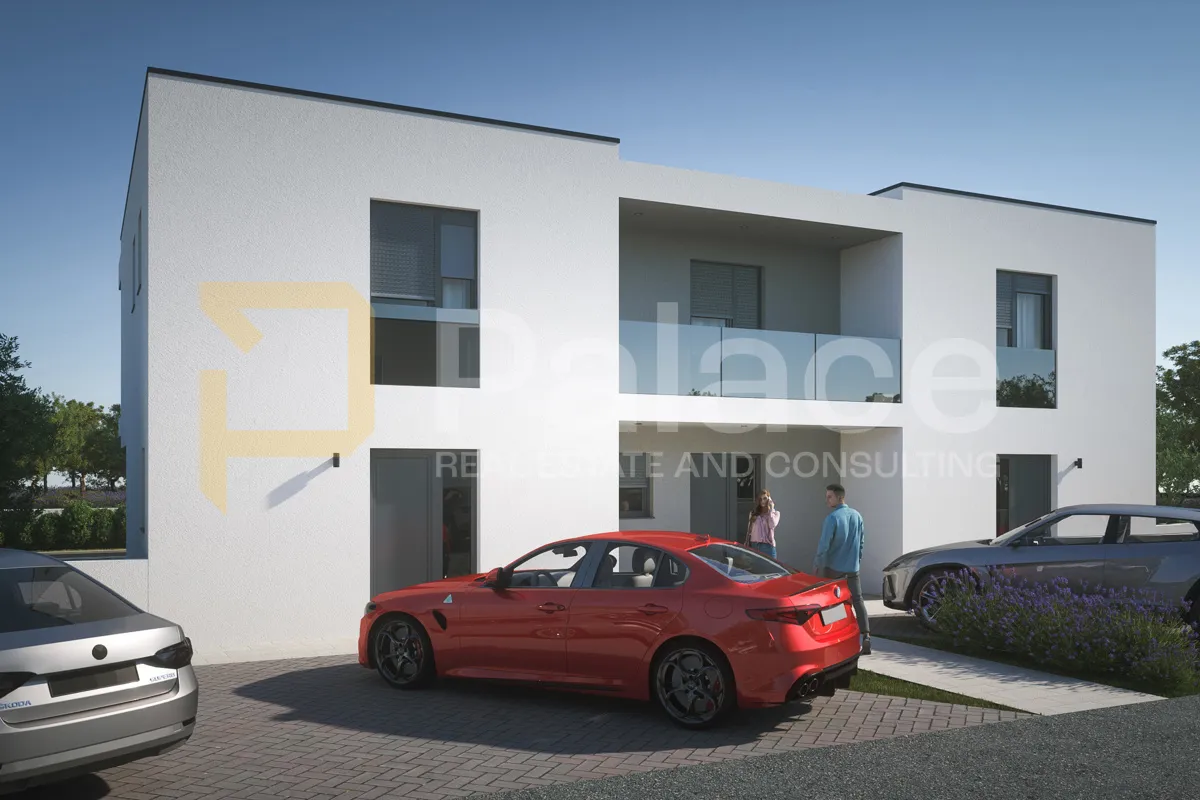 vrsi : stan s tri spavaće sobe i bazenom 120 m2 - slika 6