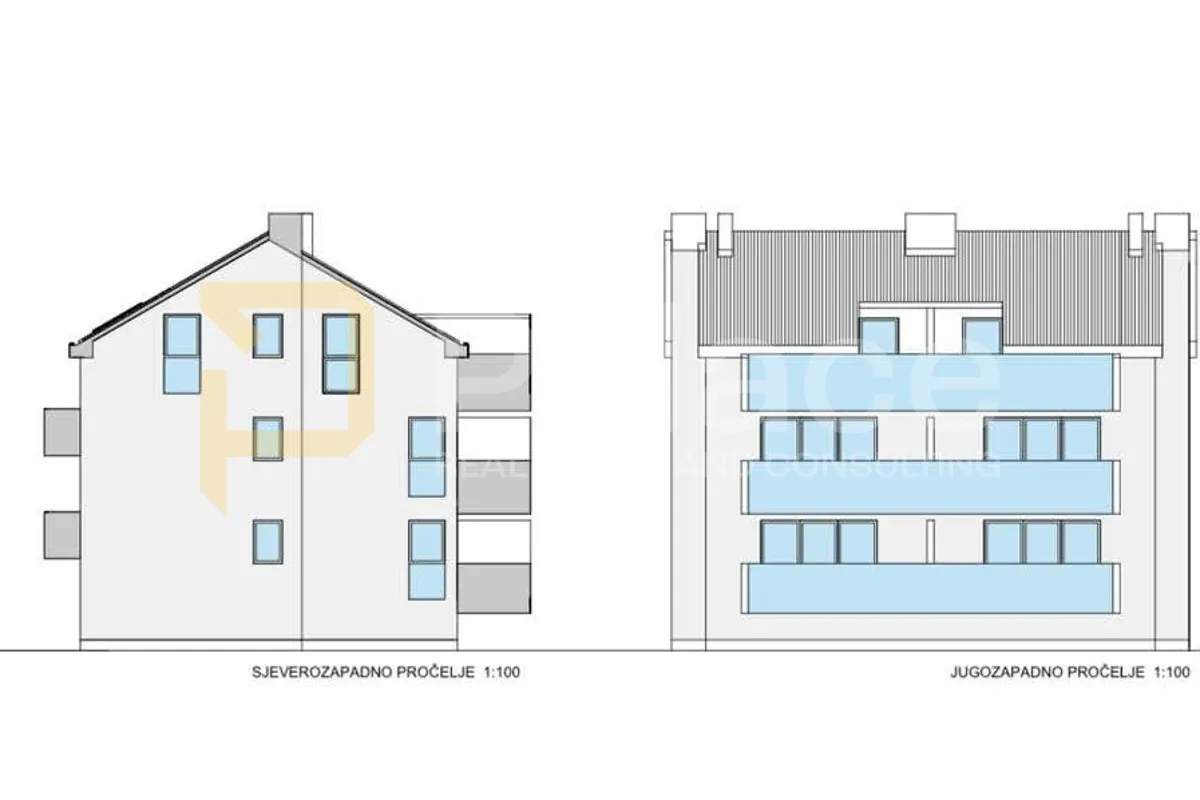 dvosoban stan u novogradnji s4 s pogledom na more 57 m2, rogoznica - slika 8
