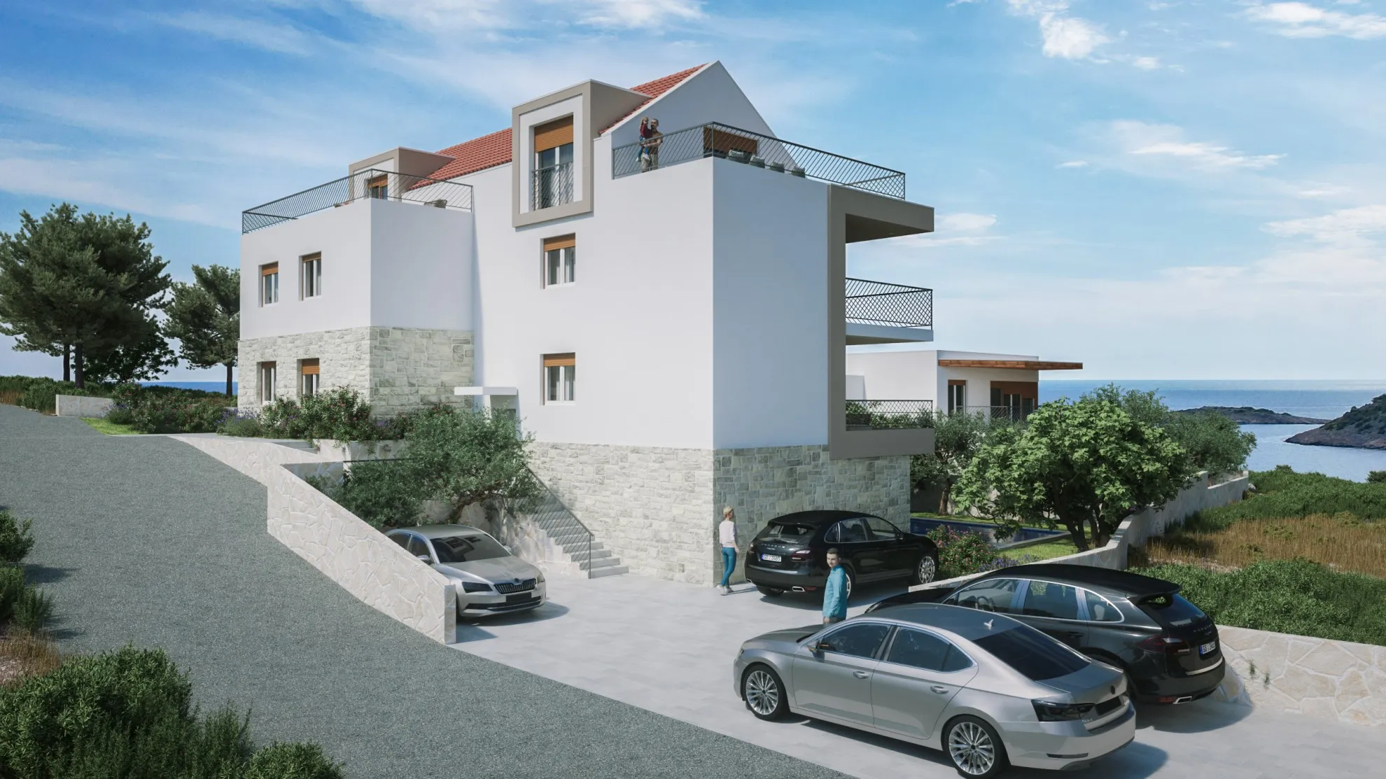 stan u novogradnji s bazenom, stivašnica, 95 m2 - slika 8