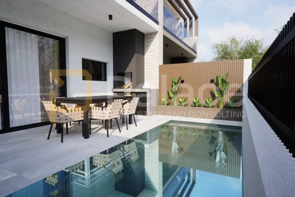 luksuzna kuća u nizu s bazenom i pogledom na more - vodice 150m2 - slika 10