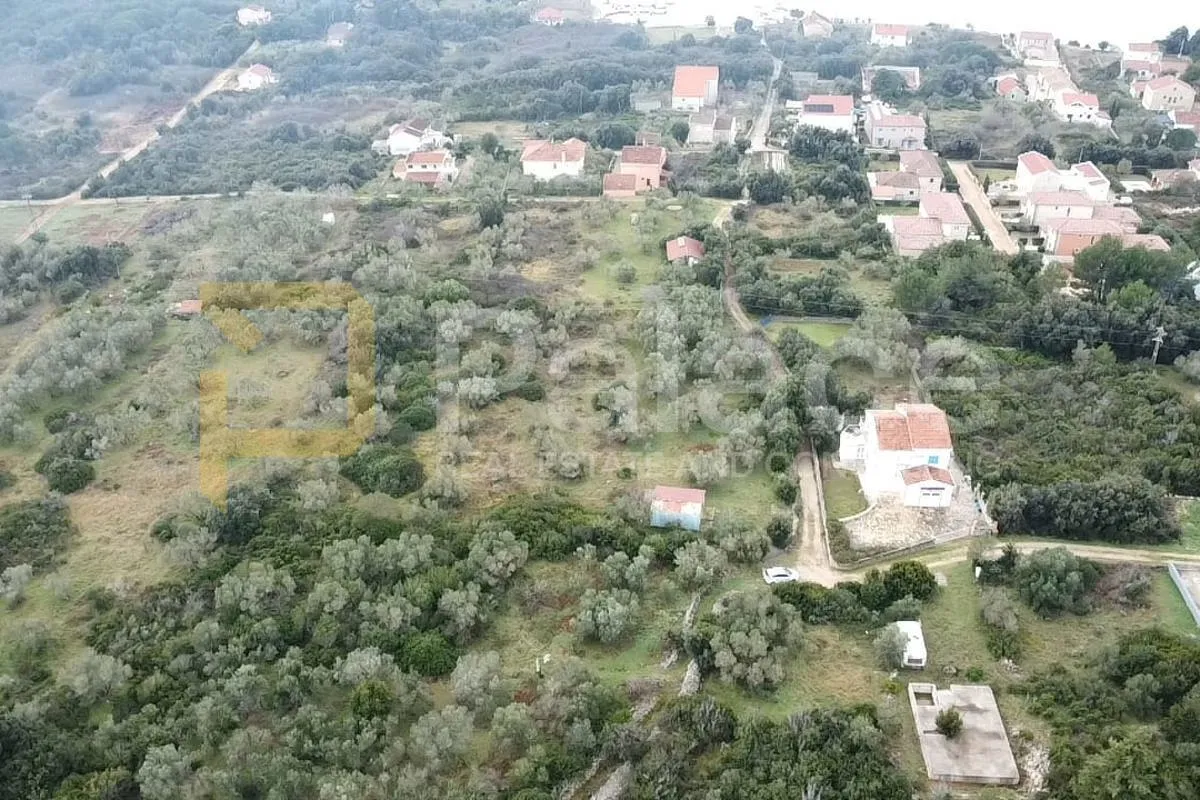 ugljan : građevinsko zemljište 1330 m2 350 m od mora - slika 2