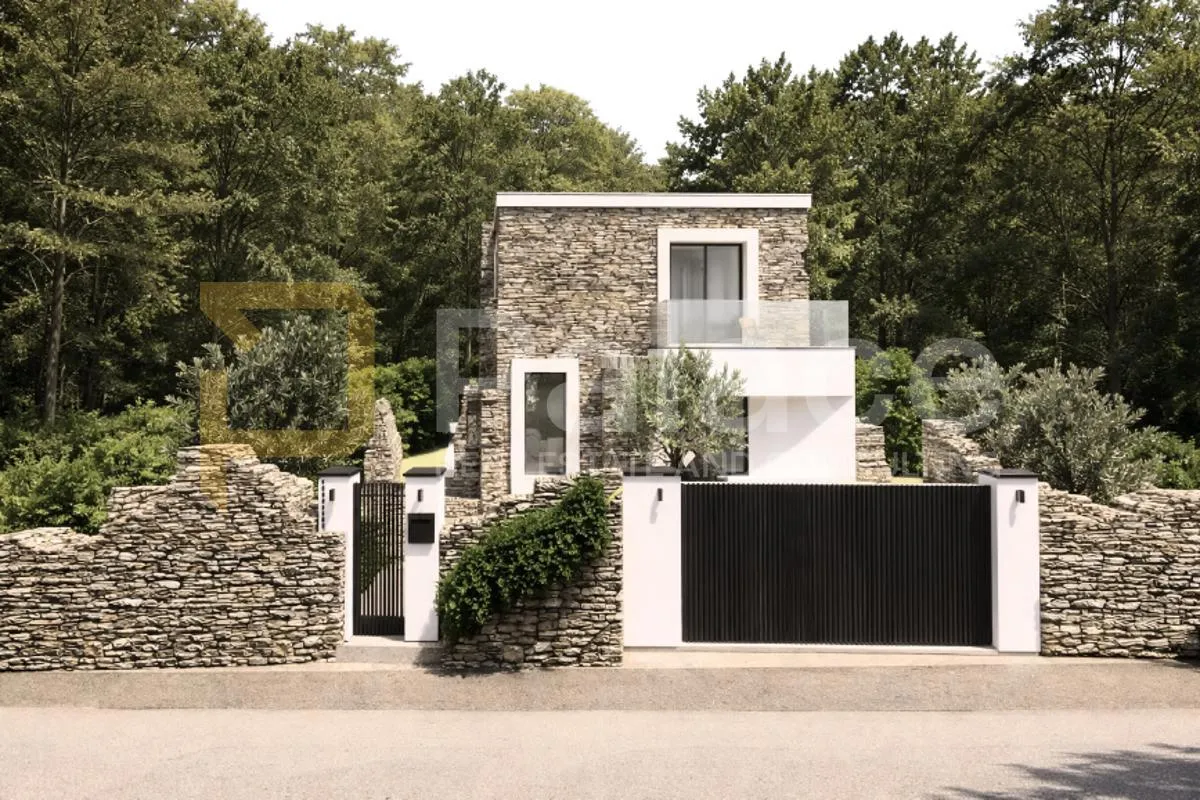 parcela na top lokaciji za gradnju 512 m², s projektom – istra, šumber - slika 15