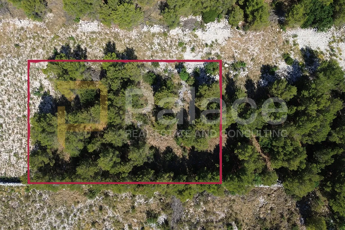 Građevinsko zemljište 1000m2 - Dubrava kod Šibenika - Dubrava kod Šibenika, Šibenik