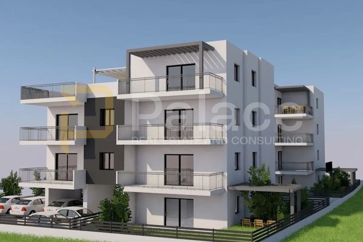 Dvosoban stan 62 m² u novogradnji s balkonom i vrtom, Trogir