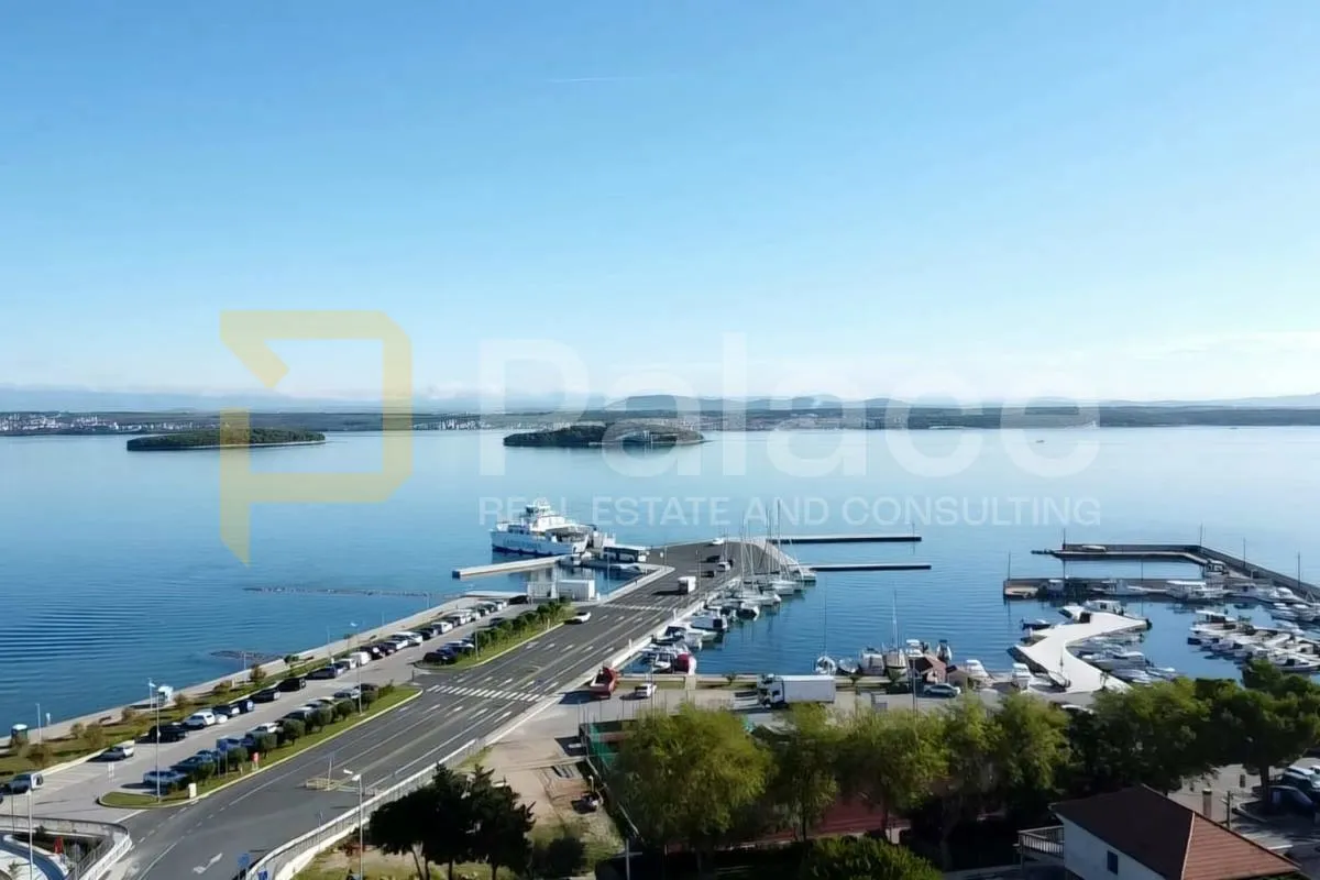 tkon : građevinsko zemljište s pogledom na more 2343 m2 - slika 2
