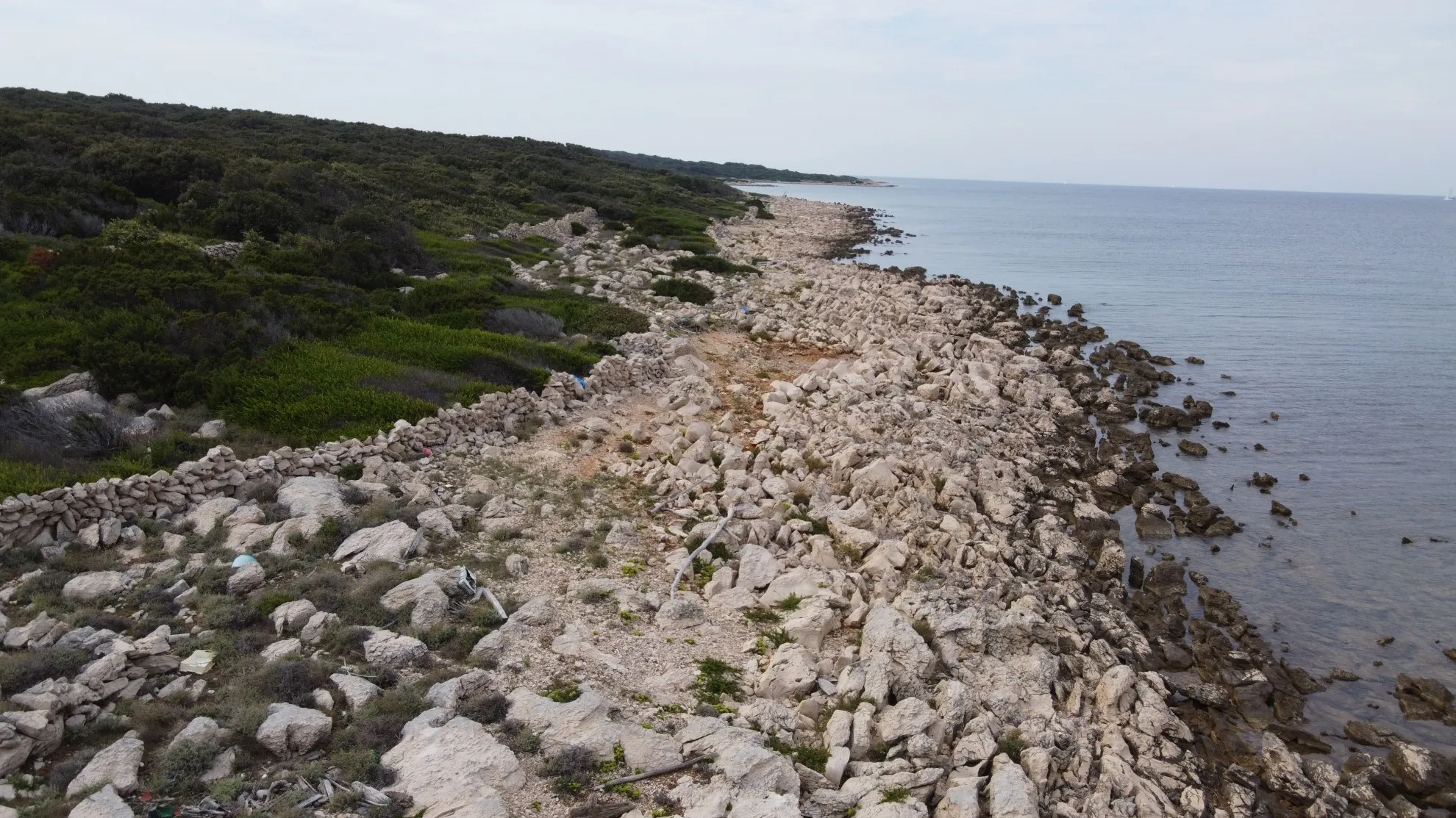 prodaja poljoprivrednog zemljišta prvi red uz more, 2449 m2 - slika 4
