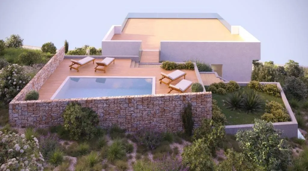 villa s bazenom i prostranom okućnicom, prvi red do mora, ražanj - slika 3