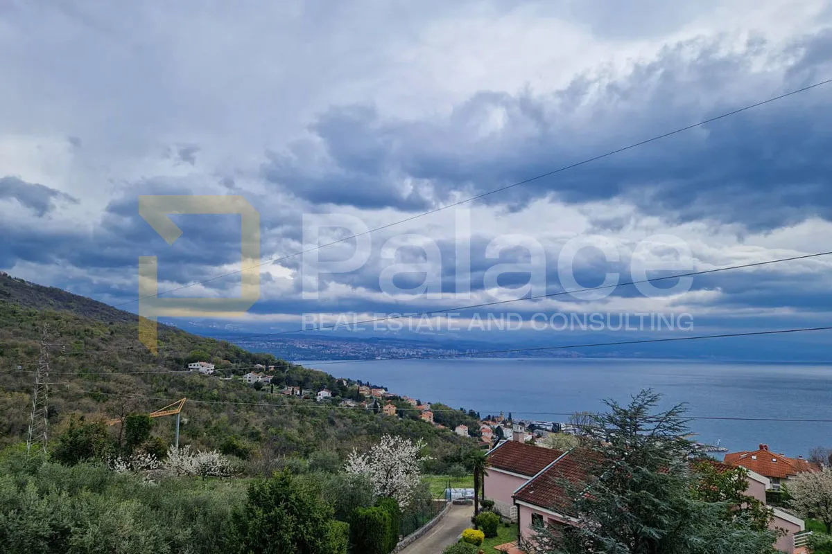 dvosobni stan s pogledom na more – ičići, 97,76 m2 + potkrovlje - slika 15