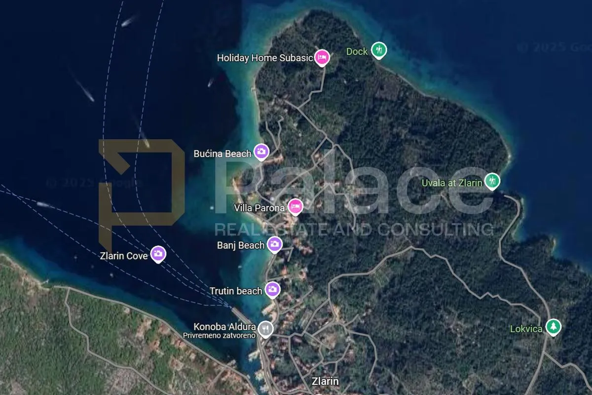 građevinsko zemljište blizu mora, m1 zona - otok zlarin, 1.662 m2 - slika 3