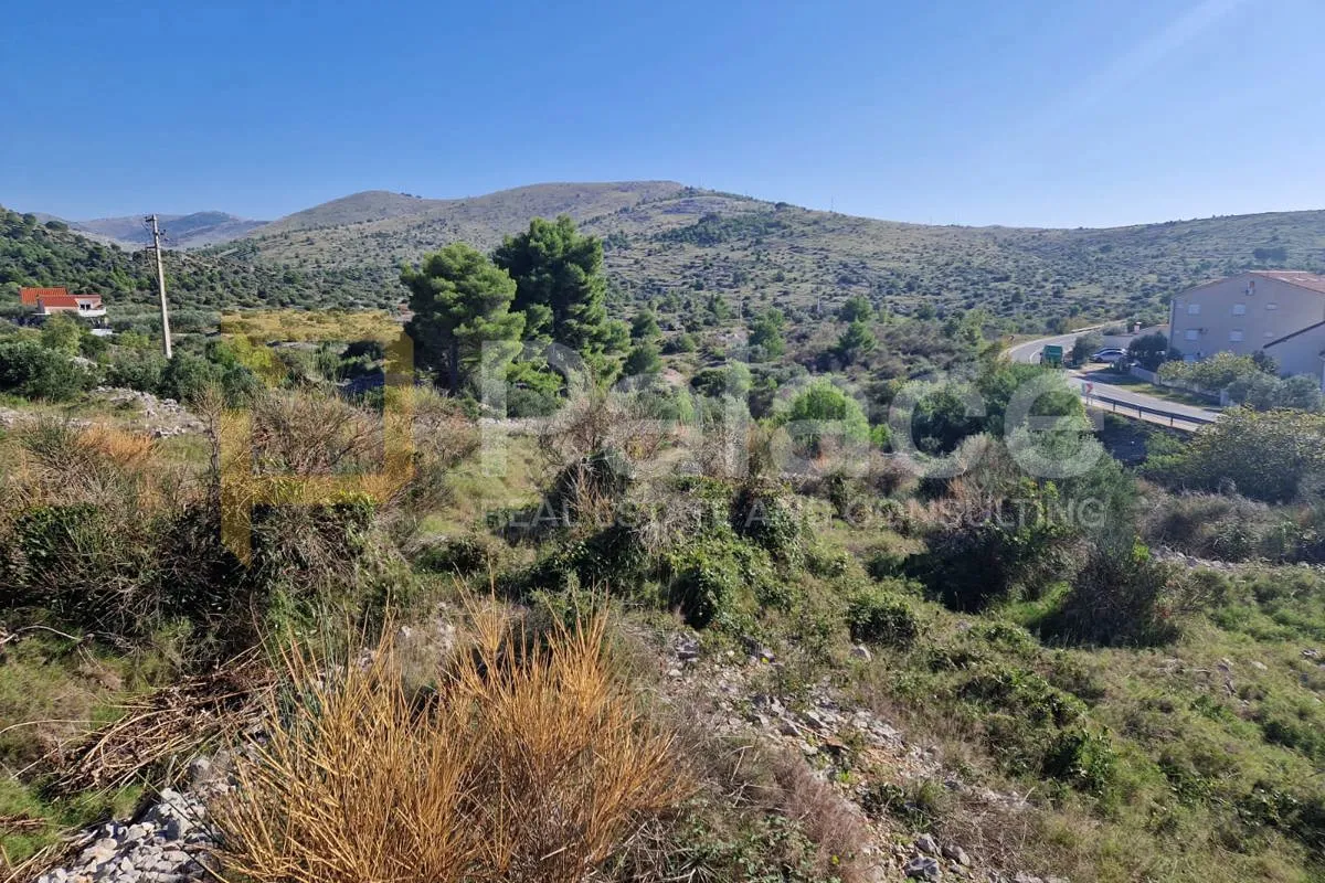 žaborić, jasenovo: građevinsko zemljište 100m od mora površine 1398m2 - slika 4
