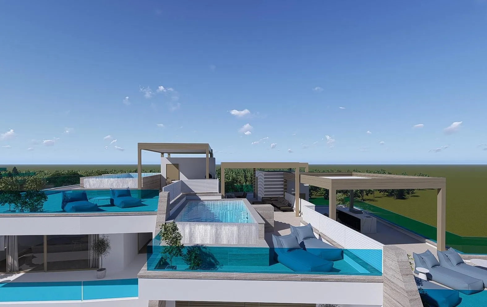 jedinstven penthouse s bazenom i pogledom na more, s6 - grebaštica - slika 14