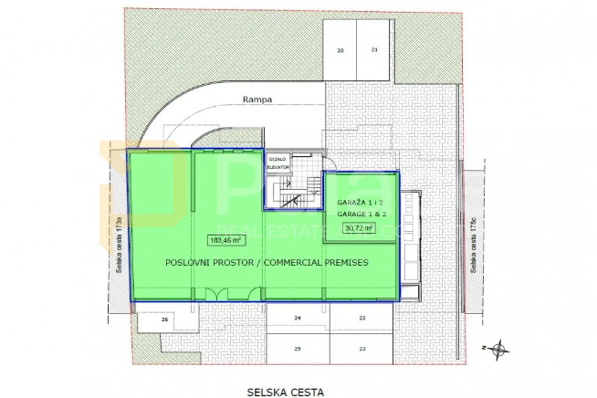 trešnjevka sjever-zagreb-centar poslovni prostor 196m2 novogradnja - slika 4