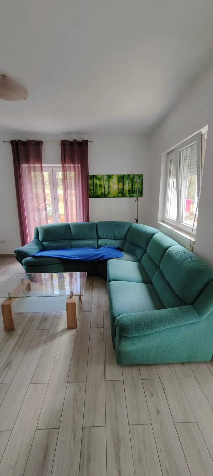 stan u prizemlju 80m2, s okućnicom i montažnom kućicom 40m2, brešca - slika 1