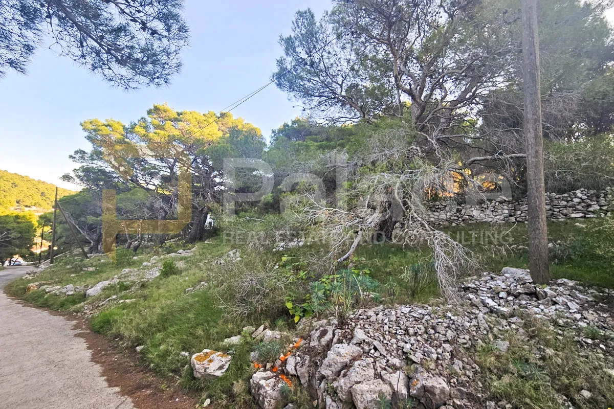građevinsko zemljište s pogledom na uvalu i more na otoku žirju 702 m2 - slika 7