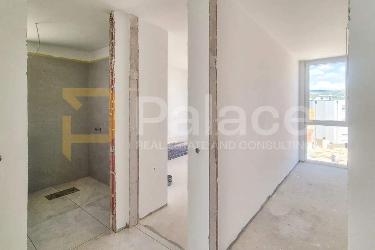 dvosoban stan u novogradnji s4 s pogledom na more 57 m2, rogoznica - slika 3