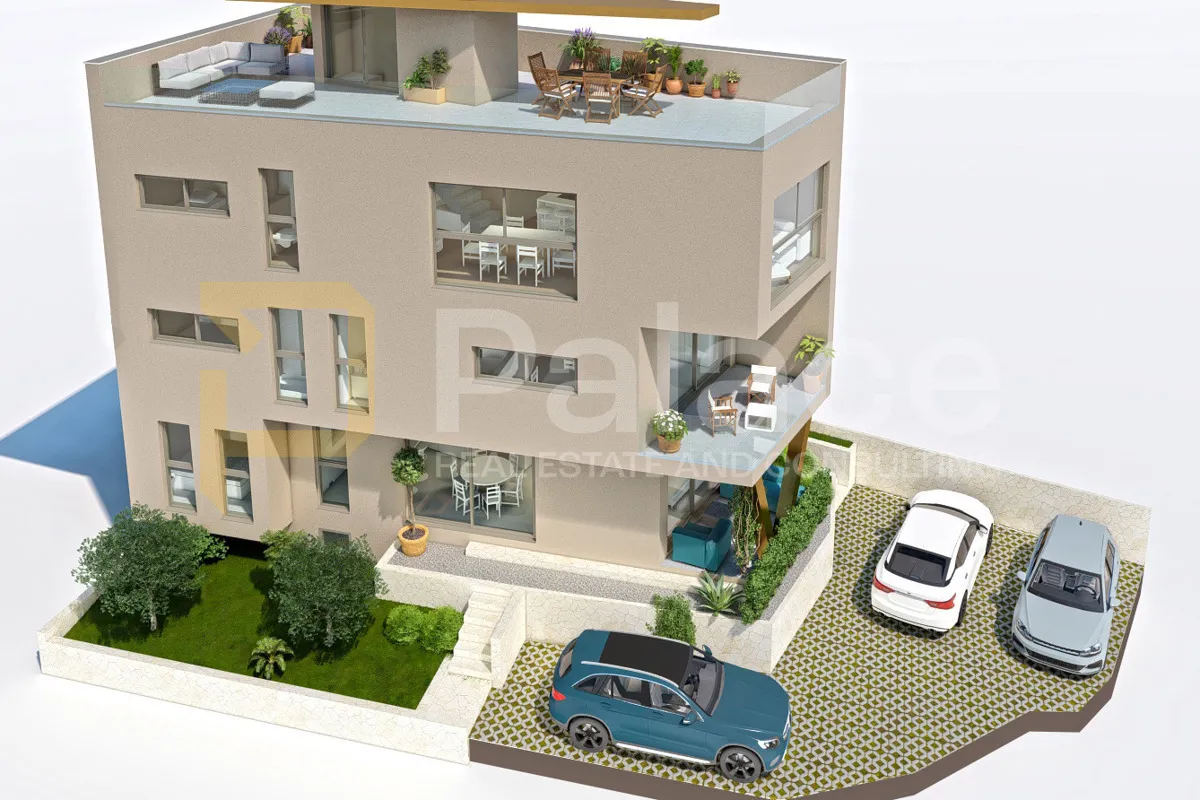 šibenik: "golden penthouse" u centru grada s pogledom na more - slika 9