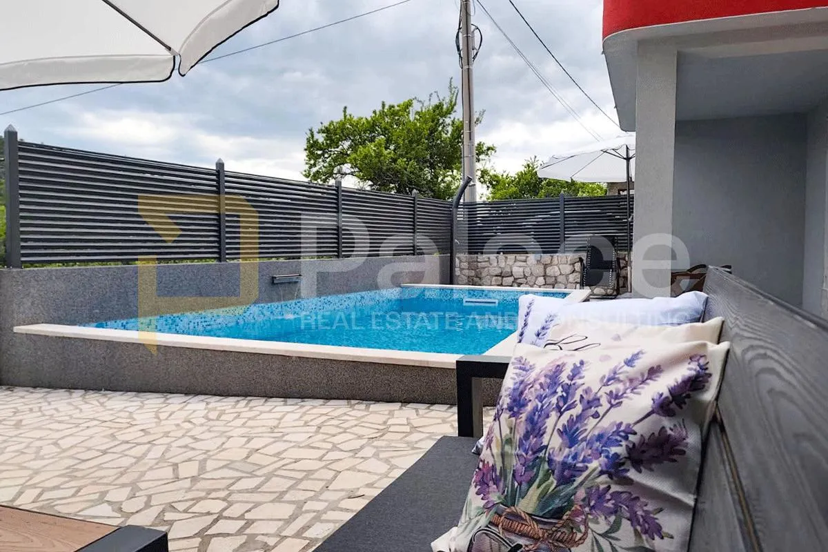 križišće – uhodan turistički najam, kamena kuća 170 m² s bazenom - slika 23