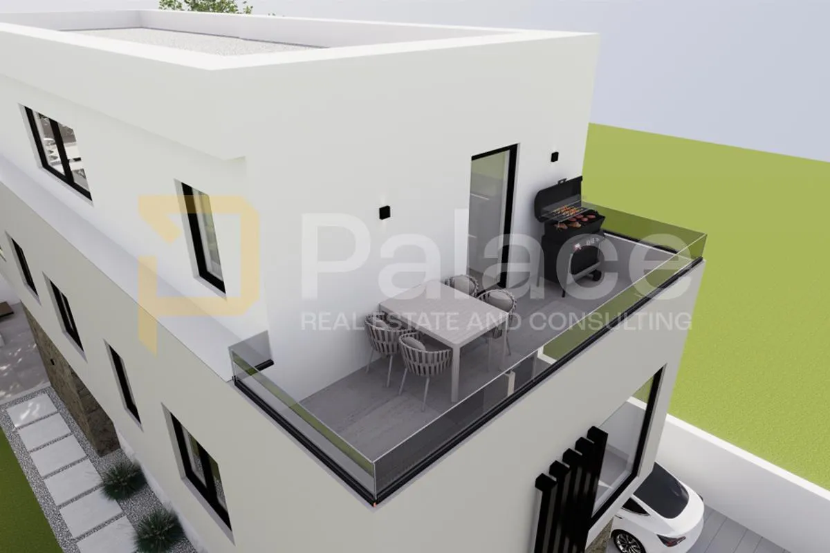 vodice: dvoetažni stan modernog uređenja 141,5m2 - slika 4