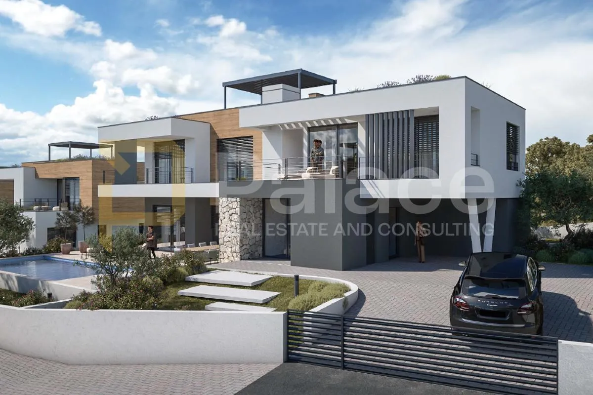 Ekskluzivna vila F s bazenom i pogledom u luksuznom kompleksu - Brodarica, Šibenik