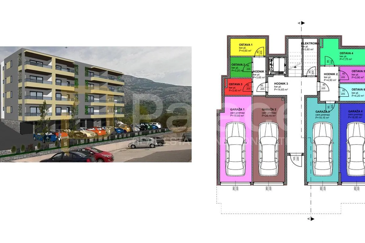 stan s2, novogradnja makarska – 81,56 m² s lođom i pogledom na more - slika 2