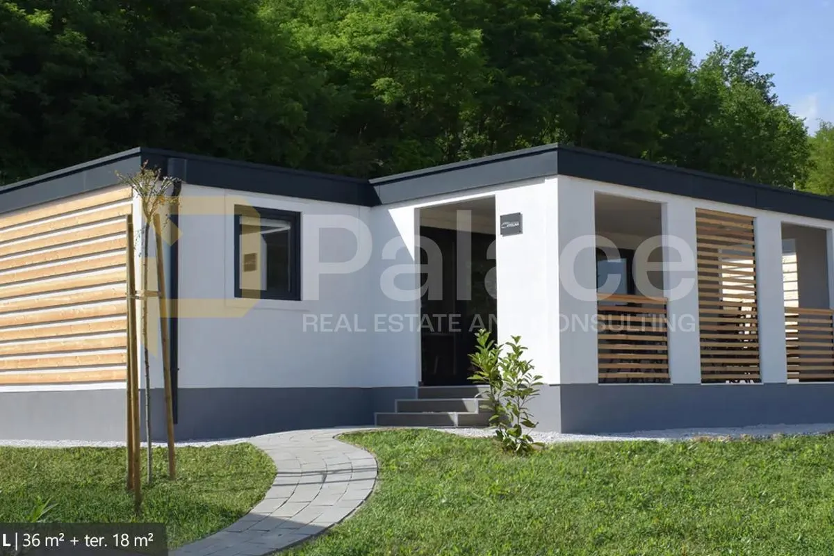 montažna kuća 36m2 sa pogledom na more - slika 3