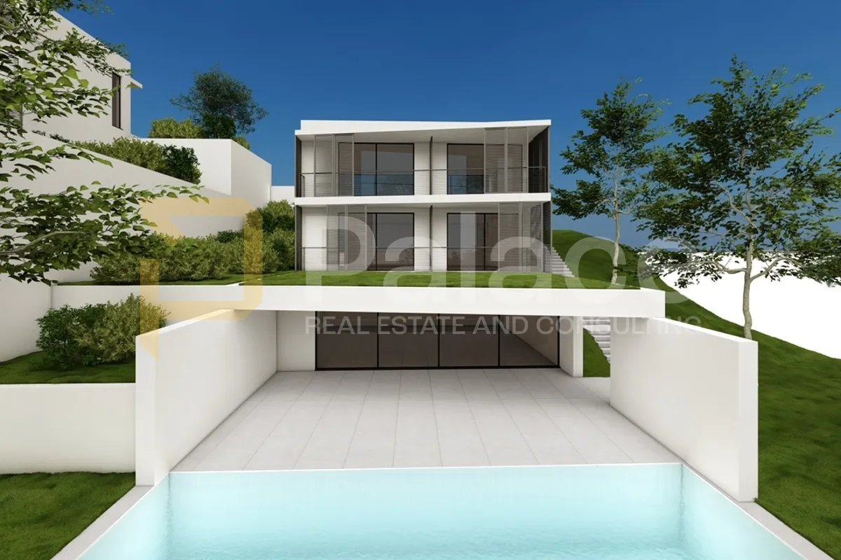 vila s bazenom u izgradnji na predivnoj lokaciji, trogir - slika 2