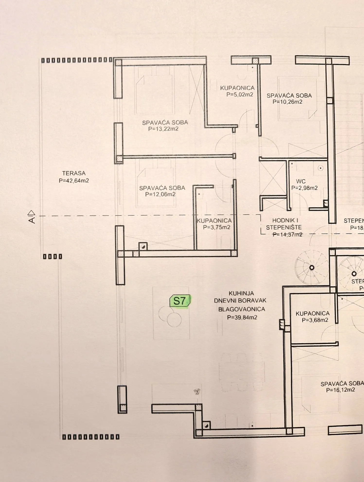 stan na drugom katu, s7: srima-vodice, 192.00 m2 - slika 7