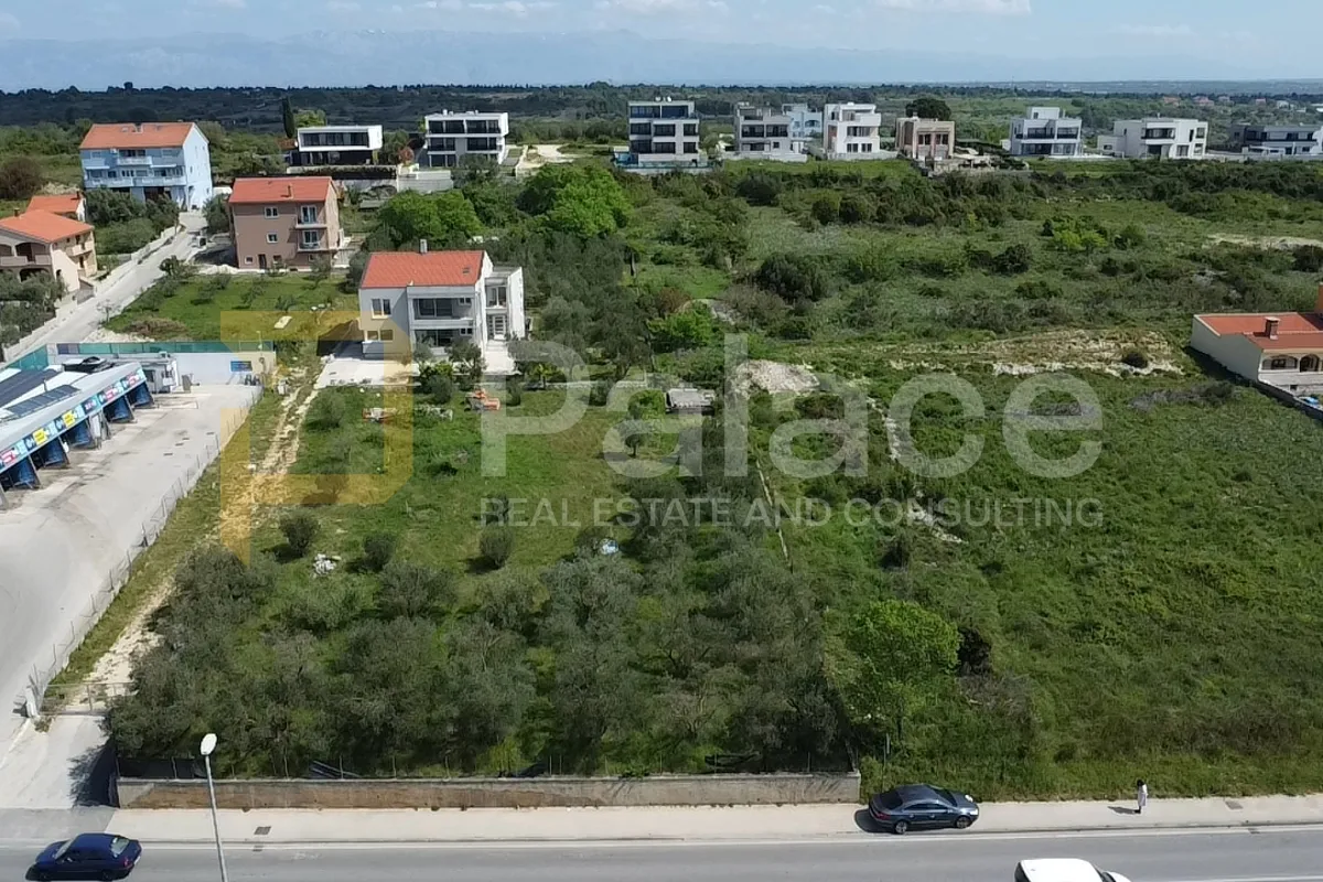 građevinsko zemljište - bili brig 1171m2, pogled na more - slika 5