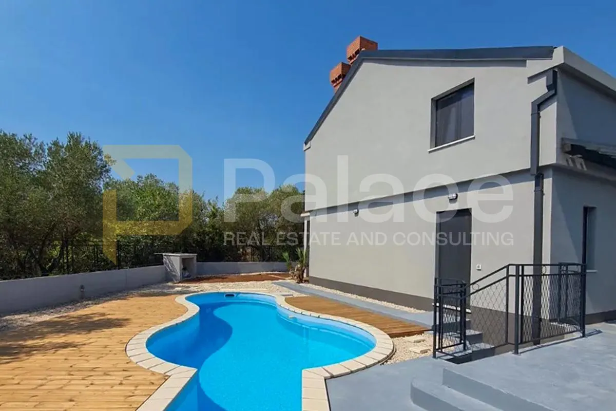 vila s bazenom i saunom u prirodi, okolica dubrovnika, konavle - slika 2
