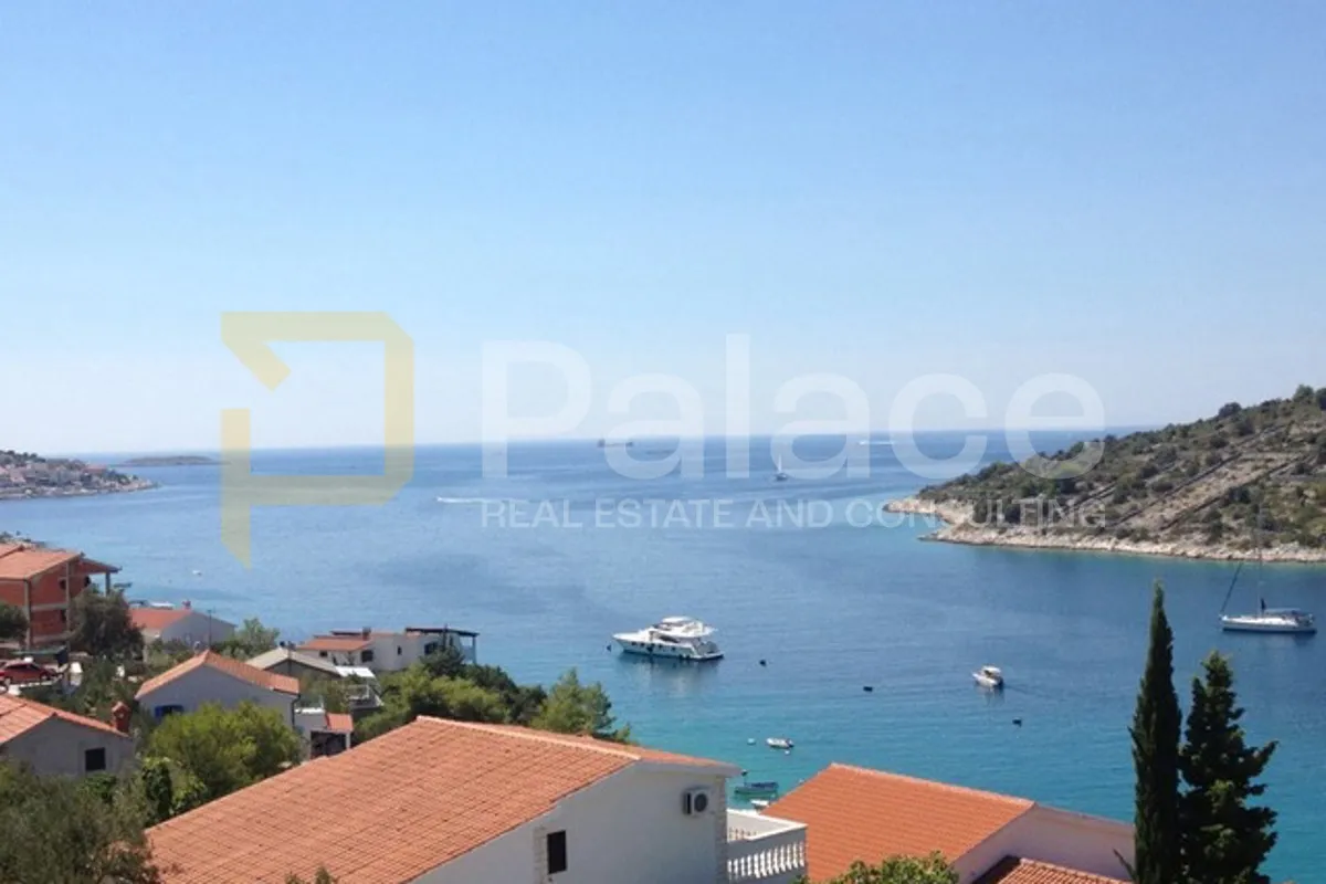 gradilište za vilu s bazenom i pogledom na more, sevid 1456 m2 - slika 9
