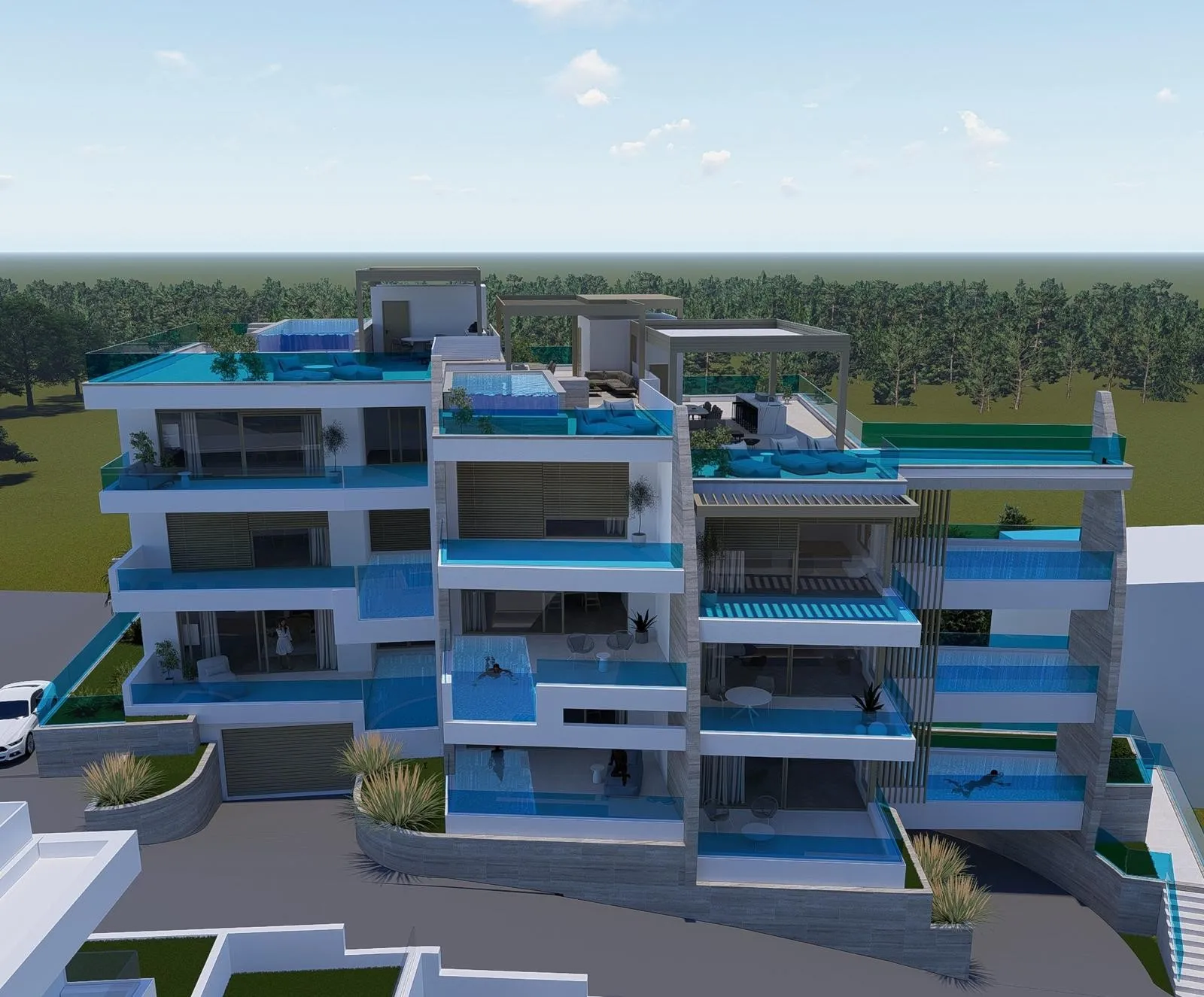 jedinstven penthouse s bazenom i pogledom na more, s6 - grebaštica - slika 3