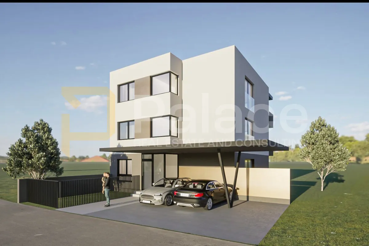 Zeleno polje – novogradnja, stan 85 m² + loggia, natkriveni parking - Osijek