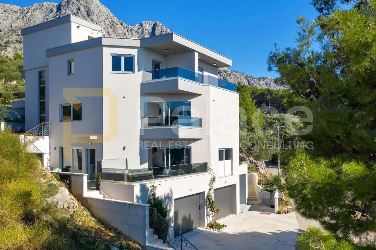 Luksuzna vila s 4 jedinice i panoramskim pogledom na more - Podgora