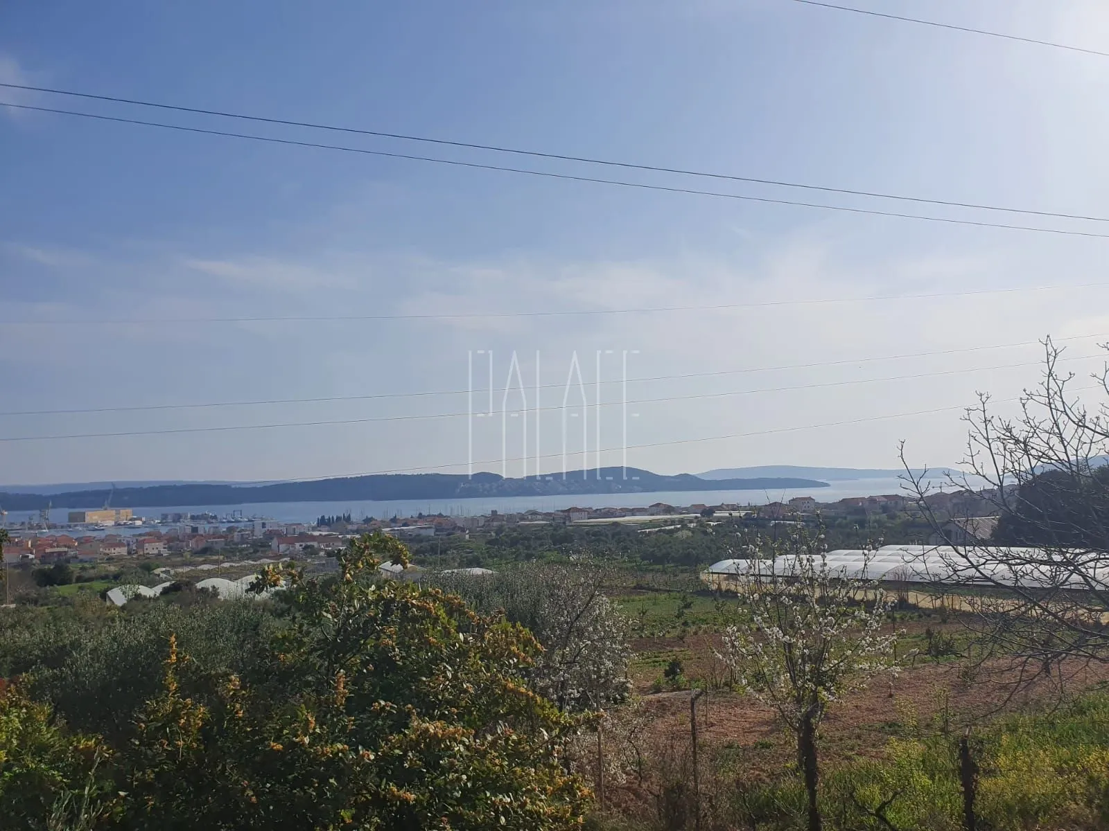 građ. zemljište s pogledom, trogir, 1405 m2 - slika 2