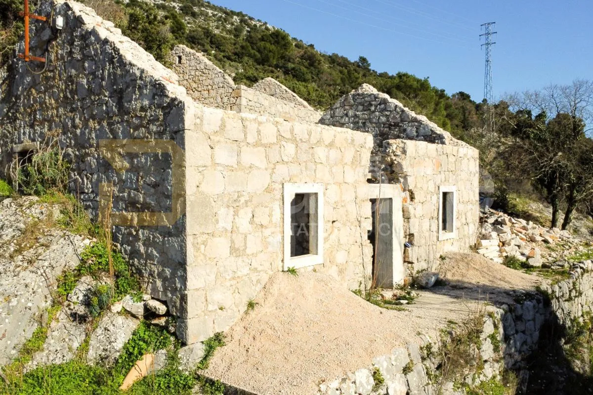 na prodaju - dvije kamene kuće za obnovu, kuna pelješka - slika 7