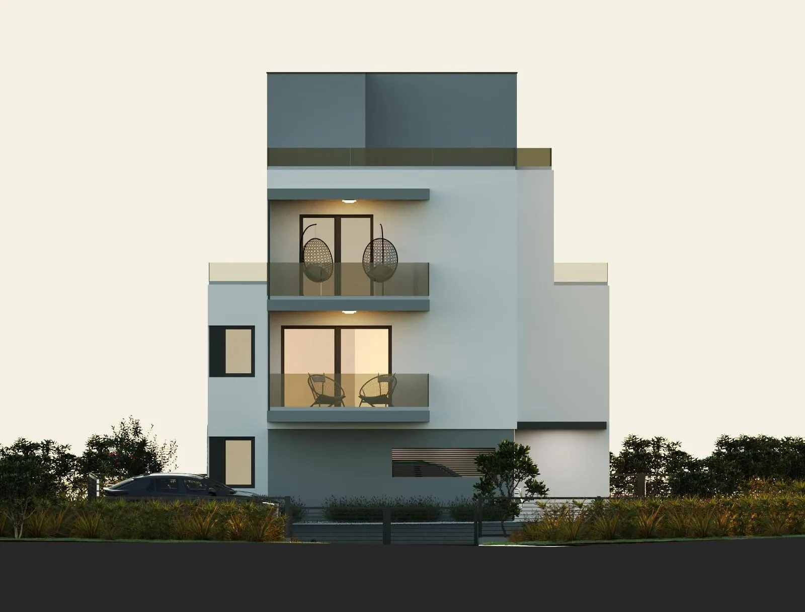 pakoštane : troetažni penthouse s krovnom terasom, 126 m2 - slika 3