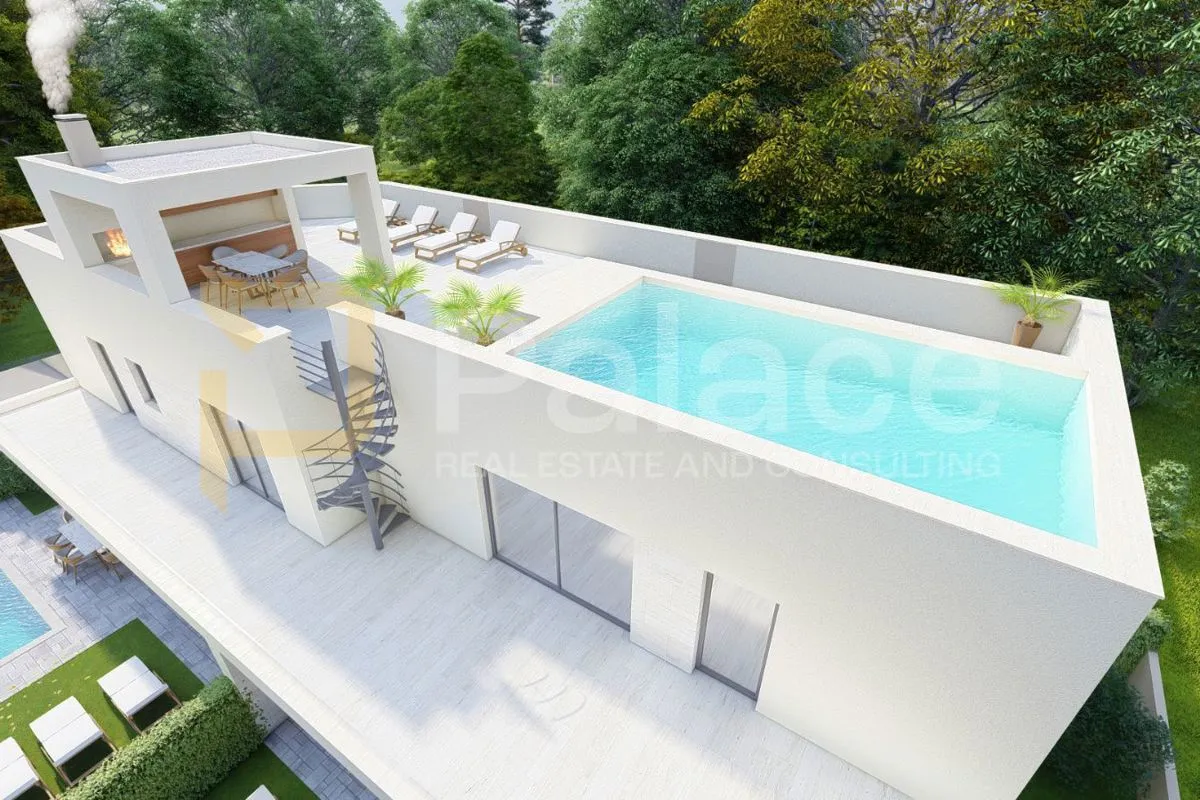 luksuzni novi stan, vrsi – 77 m² sa bazenom i pogledom na more - slika 7