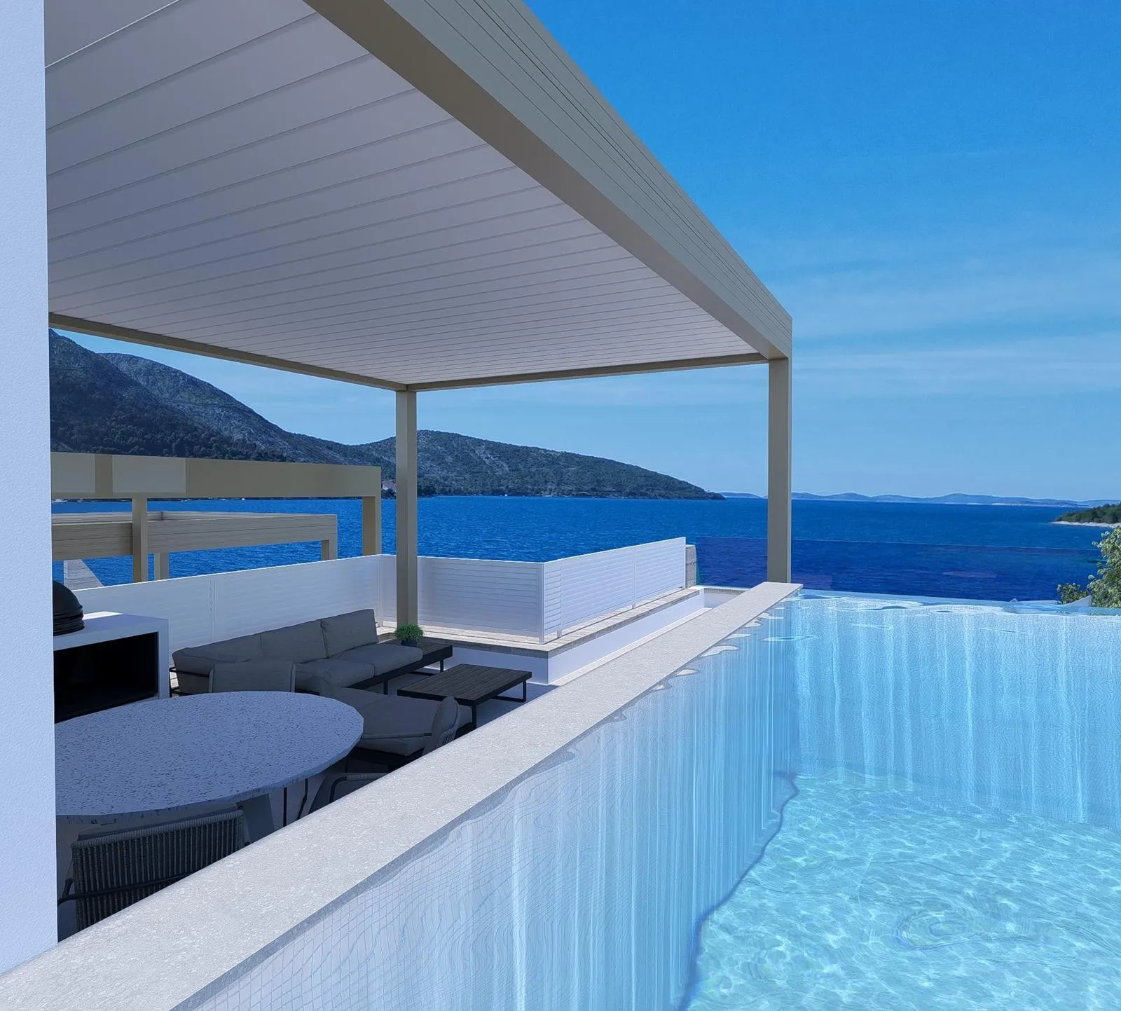 jedinstven penthouse s bazenom i pogledom na more, s6 - grebaštica - slika 6
