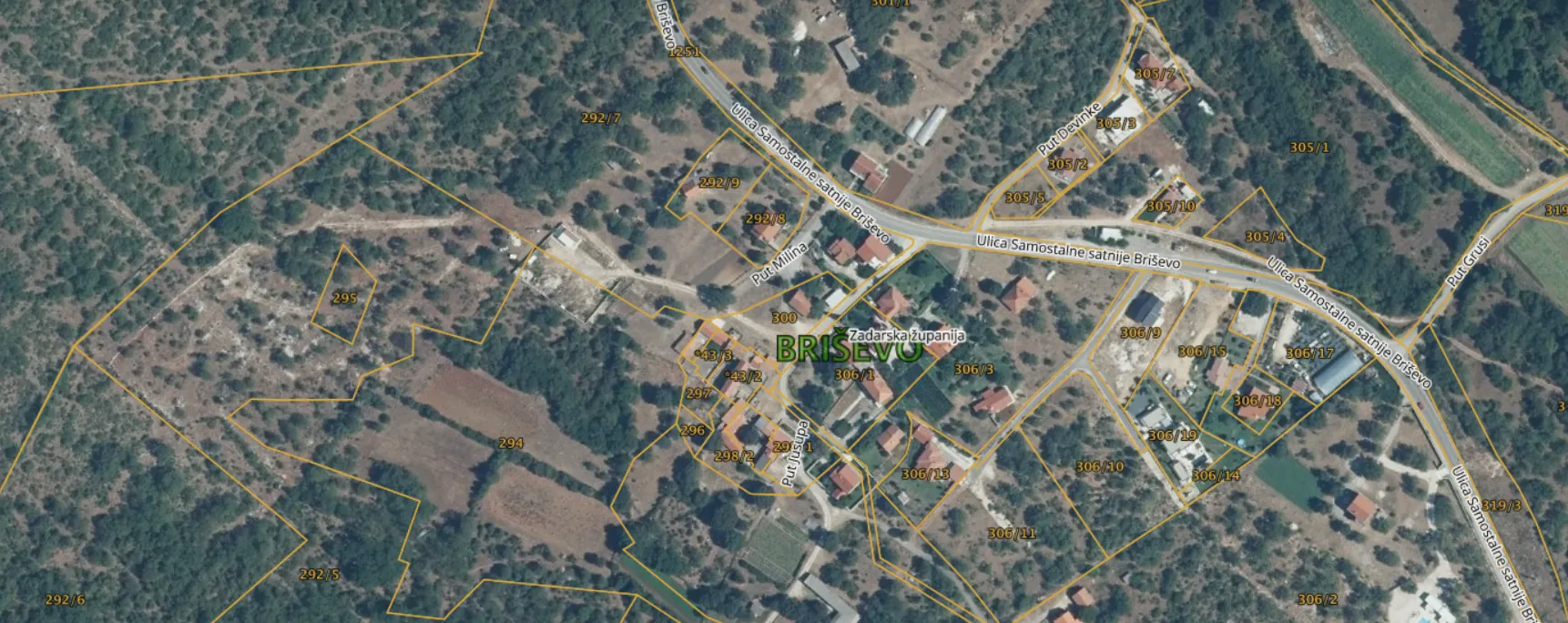 Građevinsko zemljište 2703m2 Briševo - Briševo, Poličnik