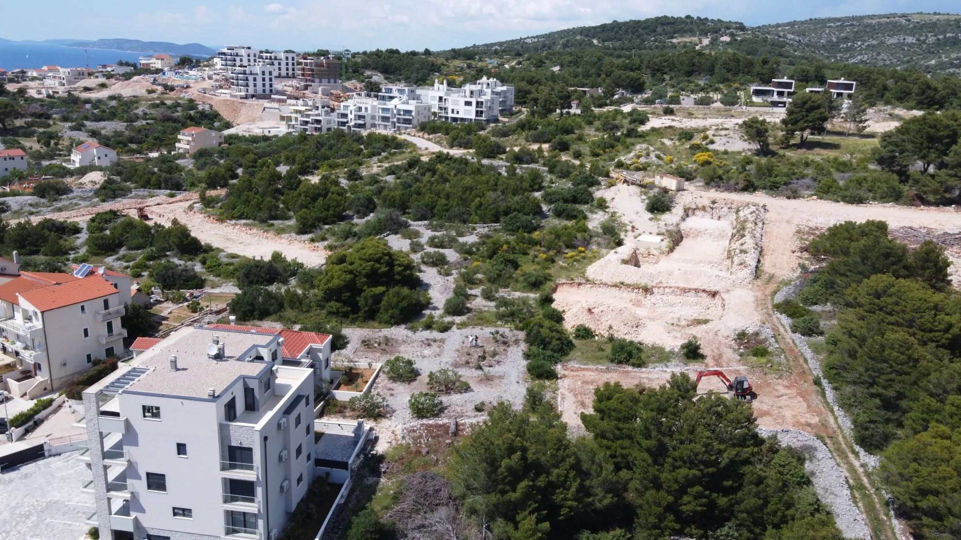 primošten: građevinsko zemljište u neizgrađenom dijelu gp naselja - slika 2