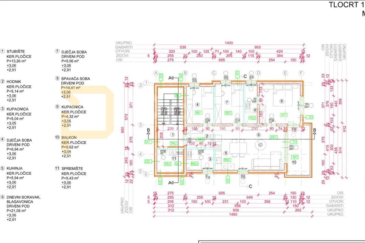 luksuzni četverosobni stan u srcu sesveta 84,85m2 novogradnja prilika! - slika 3