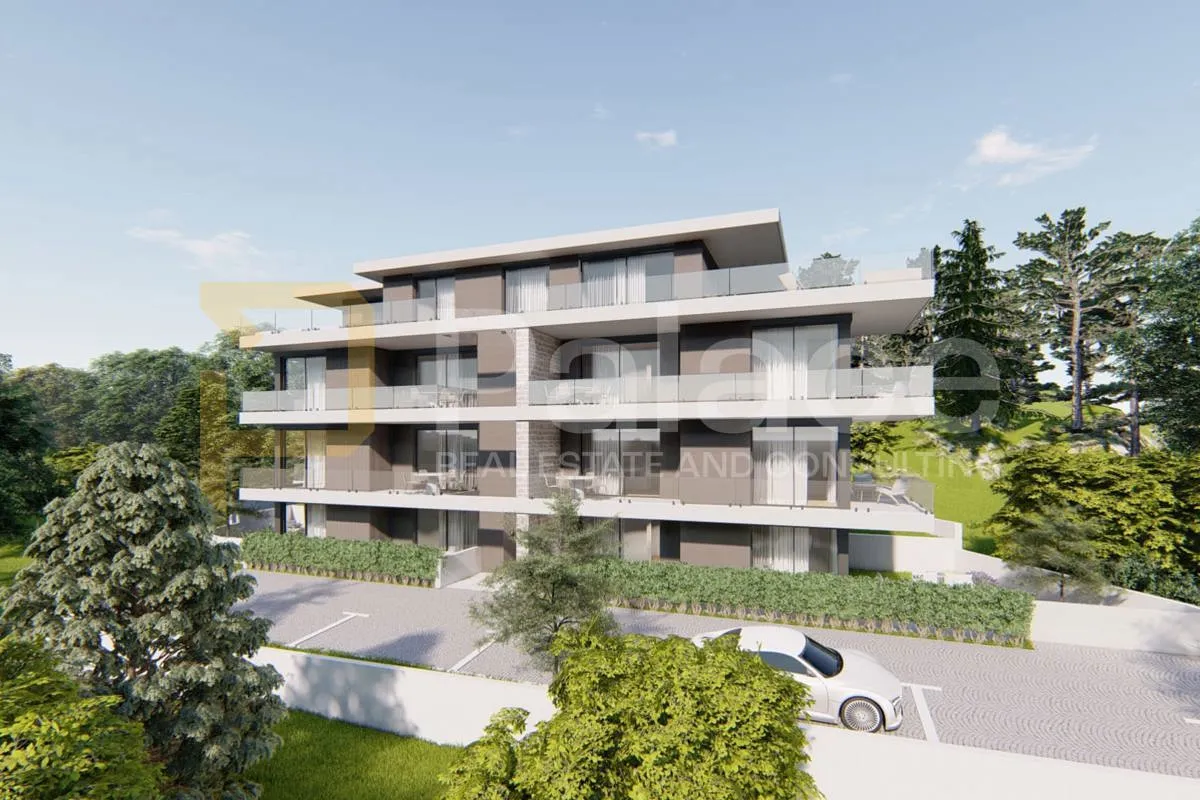 Dvosoban stan S2 u prizemlju s vrtom, Primošten, 91 m2