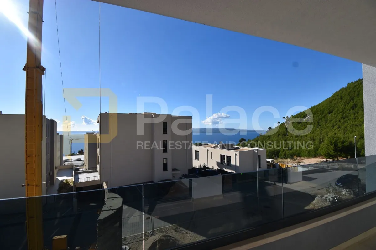 makarska – veliko brdo | novogradnja – dvosoban stan 71 m² (1. kat) - slika 2